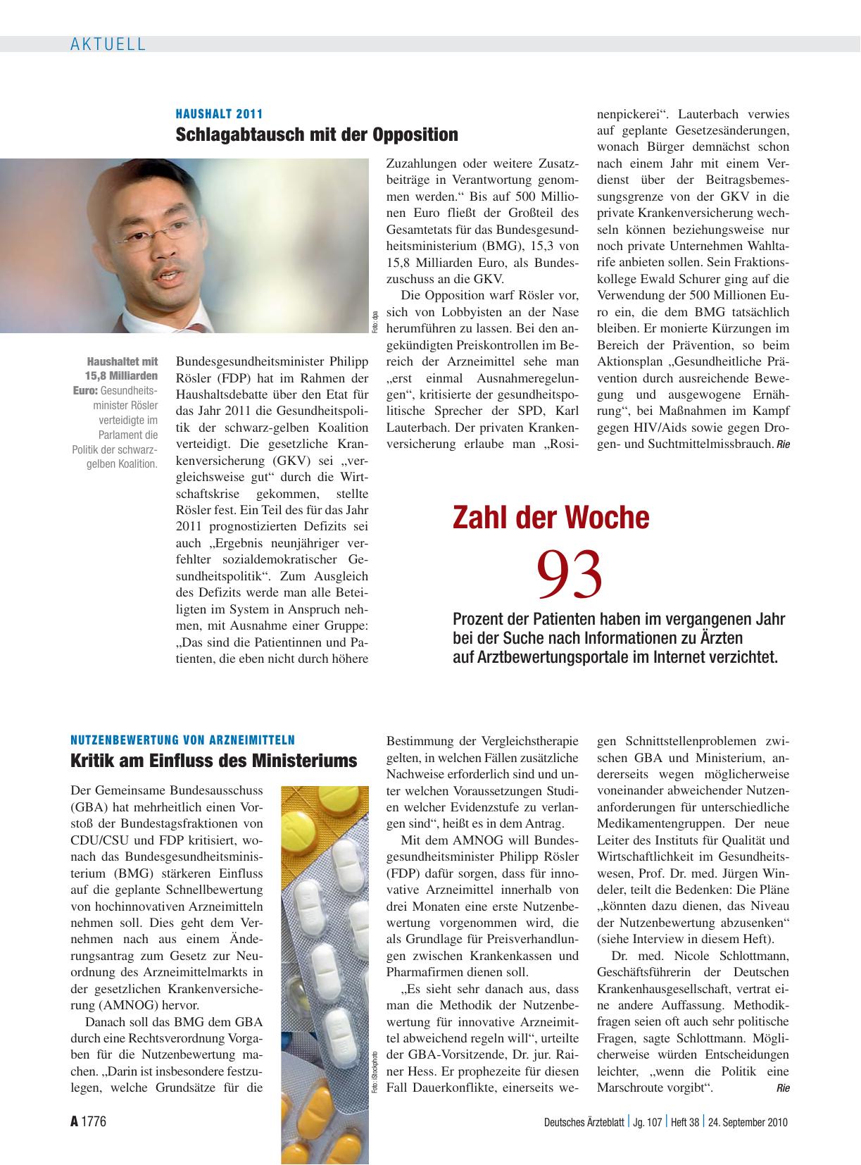 Vorschauseite 1: Zahl der Woche 93