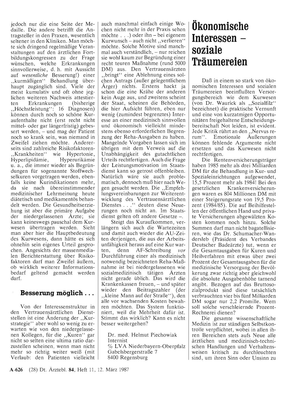 Vorschauseite 1: Ökonomische Interessen — soziale Träumereien