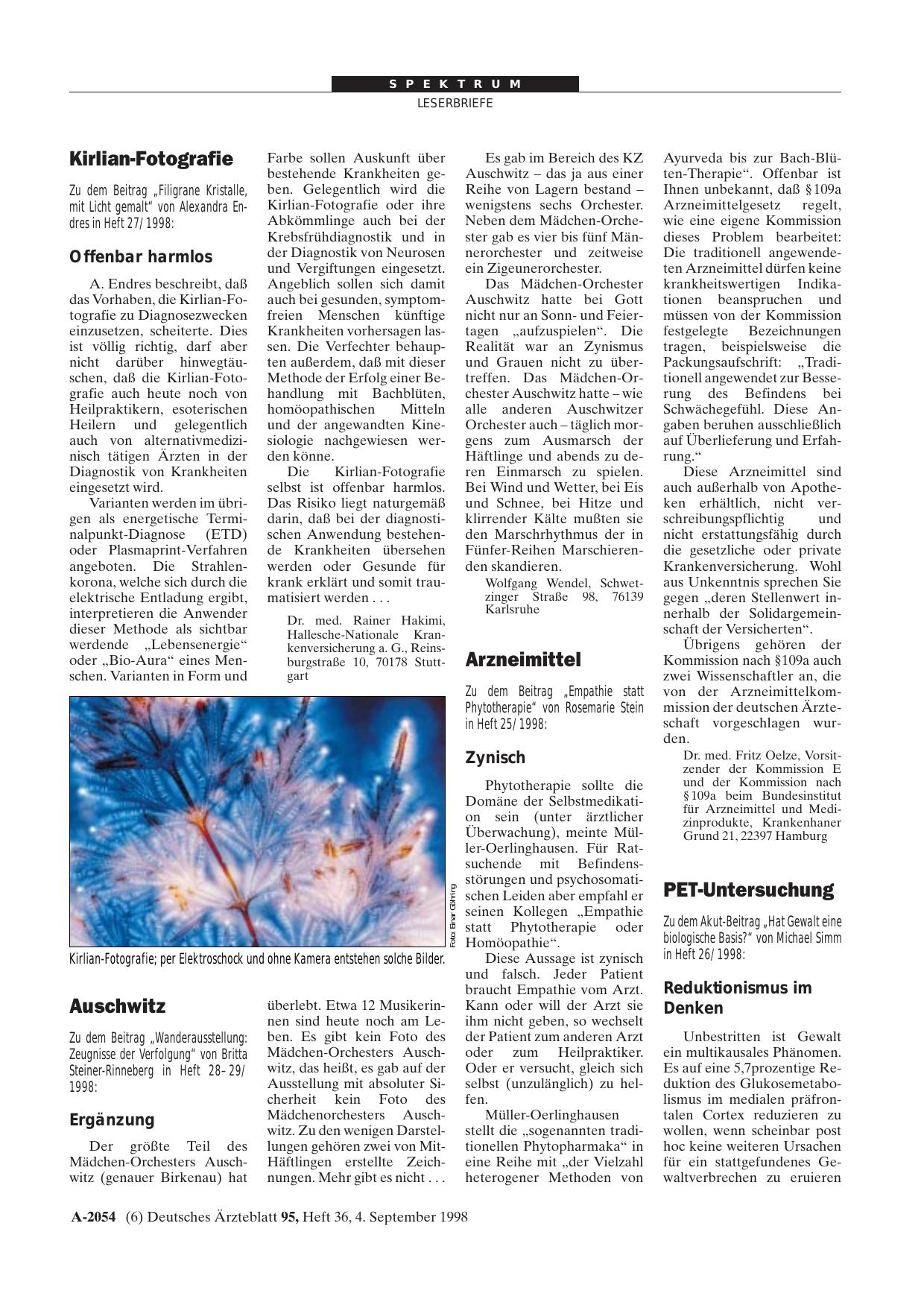 Vorschauseite 1: Auschwitz: Ergänzung