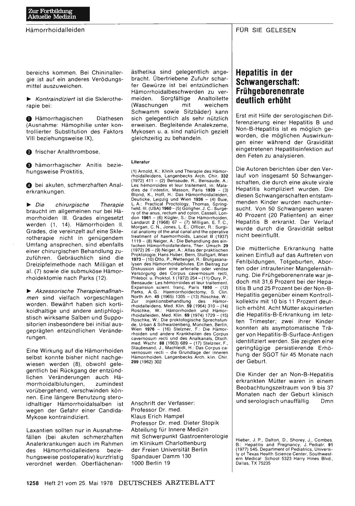 Vorschauseite 1: Hepatitis in der Schwangerschaft: Frühgeborenenrate deutlich erhöht