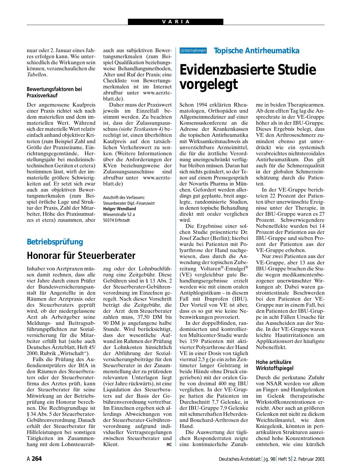 Vorschauseite 1: Betriebsprüfung: Honorar für Steuerberater