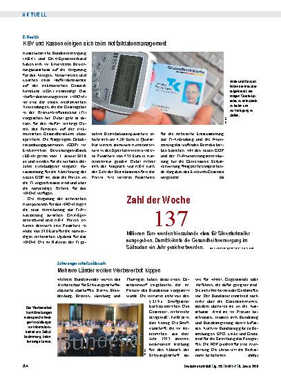 Vorschauseite 1: Zahl der Woche 137