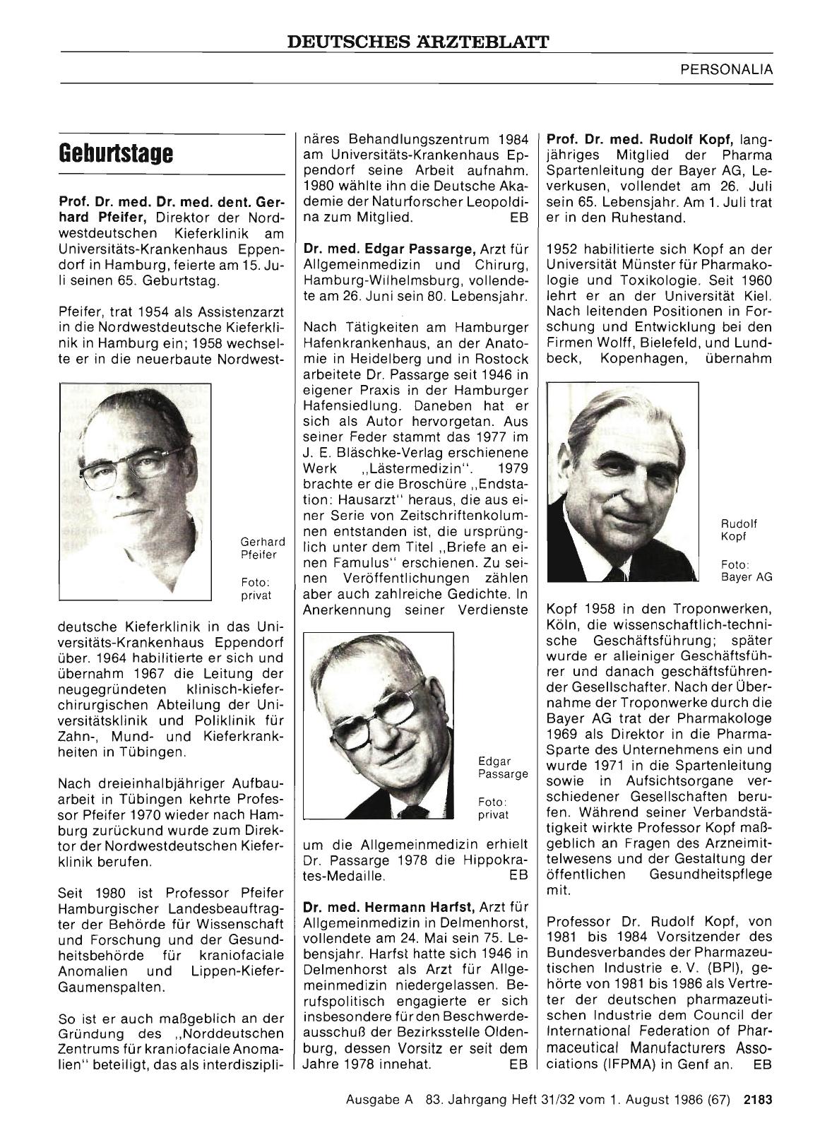 Vorschauseite 1: Geburtstage