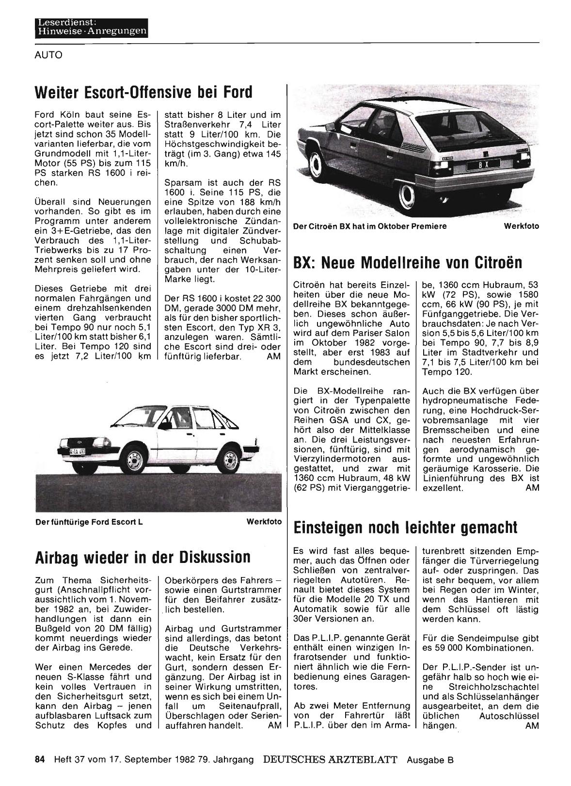 Vorschauseite 1: Airbag wieder in der Diskussion