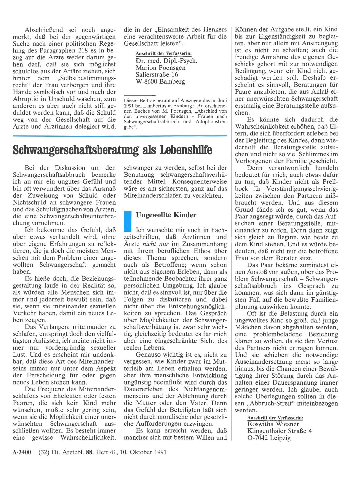 Vorschauseite 1: Schwangerschaftsberatung als Lebenshilfe