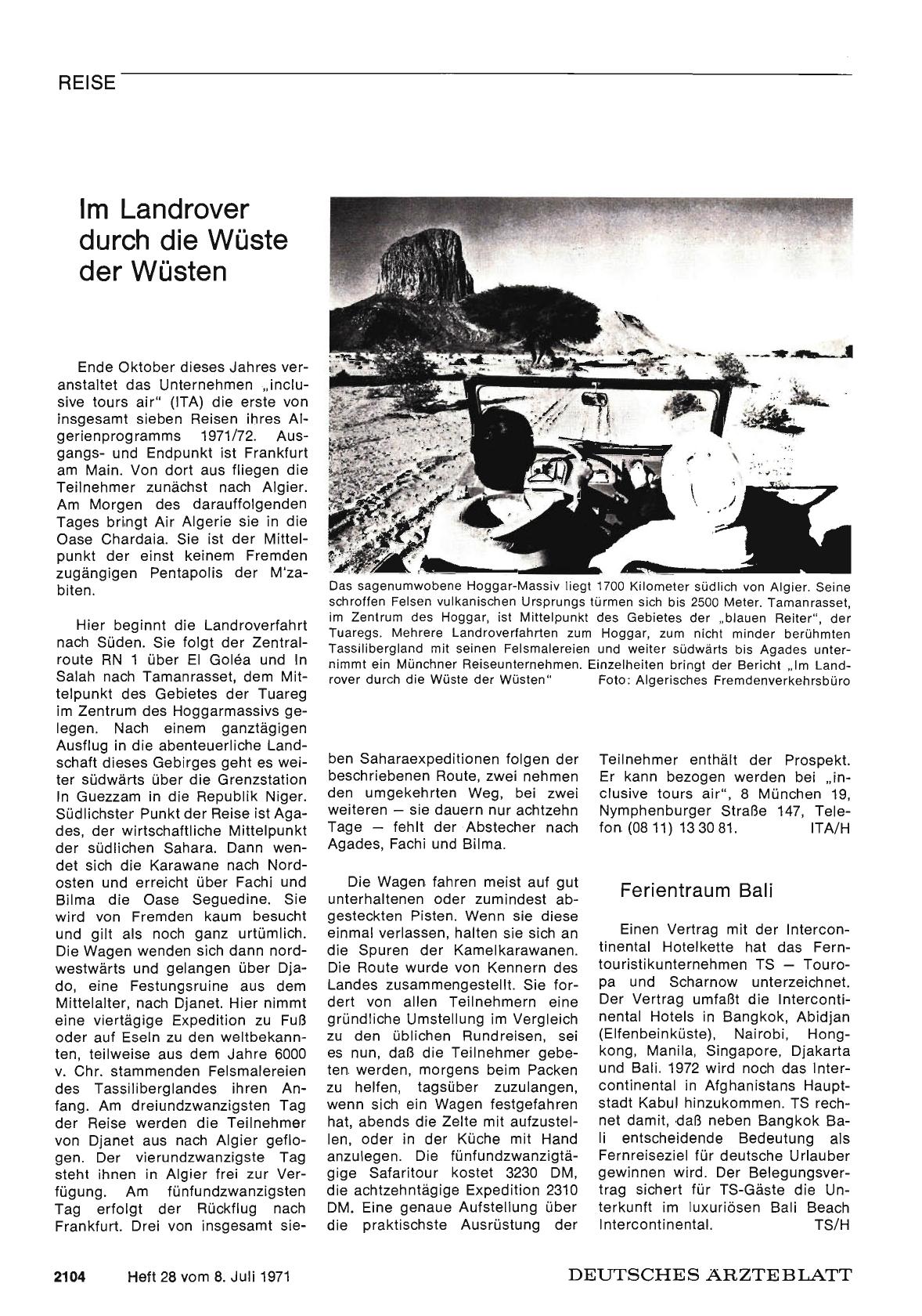 Vorschauseite 1: Im Landrover durch die Wüste der Wüsten