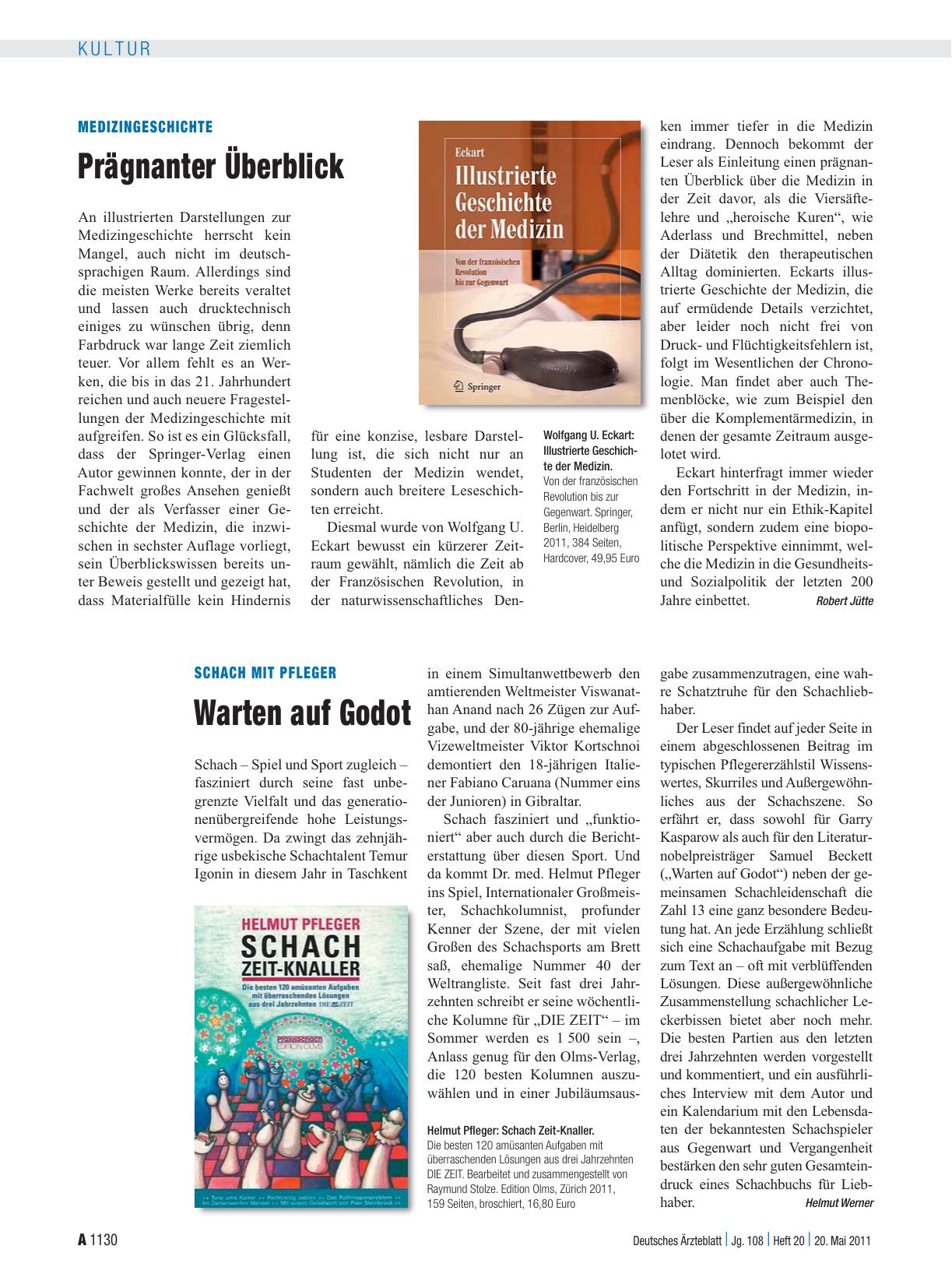 Vorschauseite 1: Medizingeschichte: Prägnanter Überblick