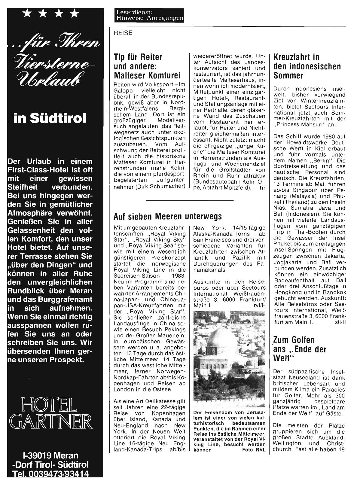 Vorschauseite 1: Kreuzfahrt in den indonesischen Sommer