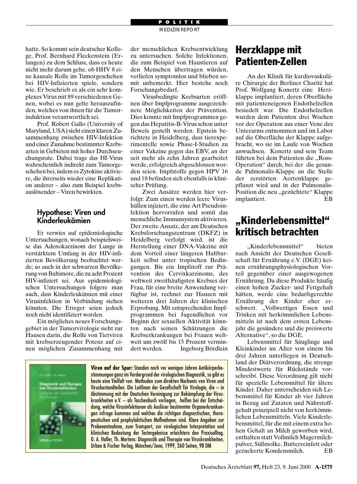Vorschauseite 1: Herzklappe mit Patienten-Zellen