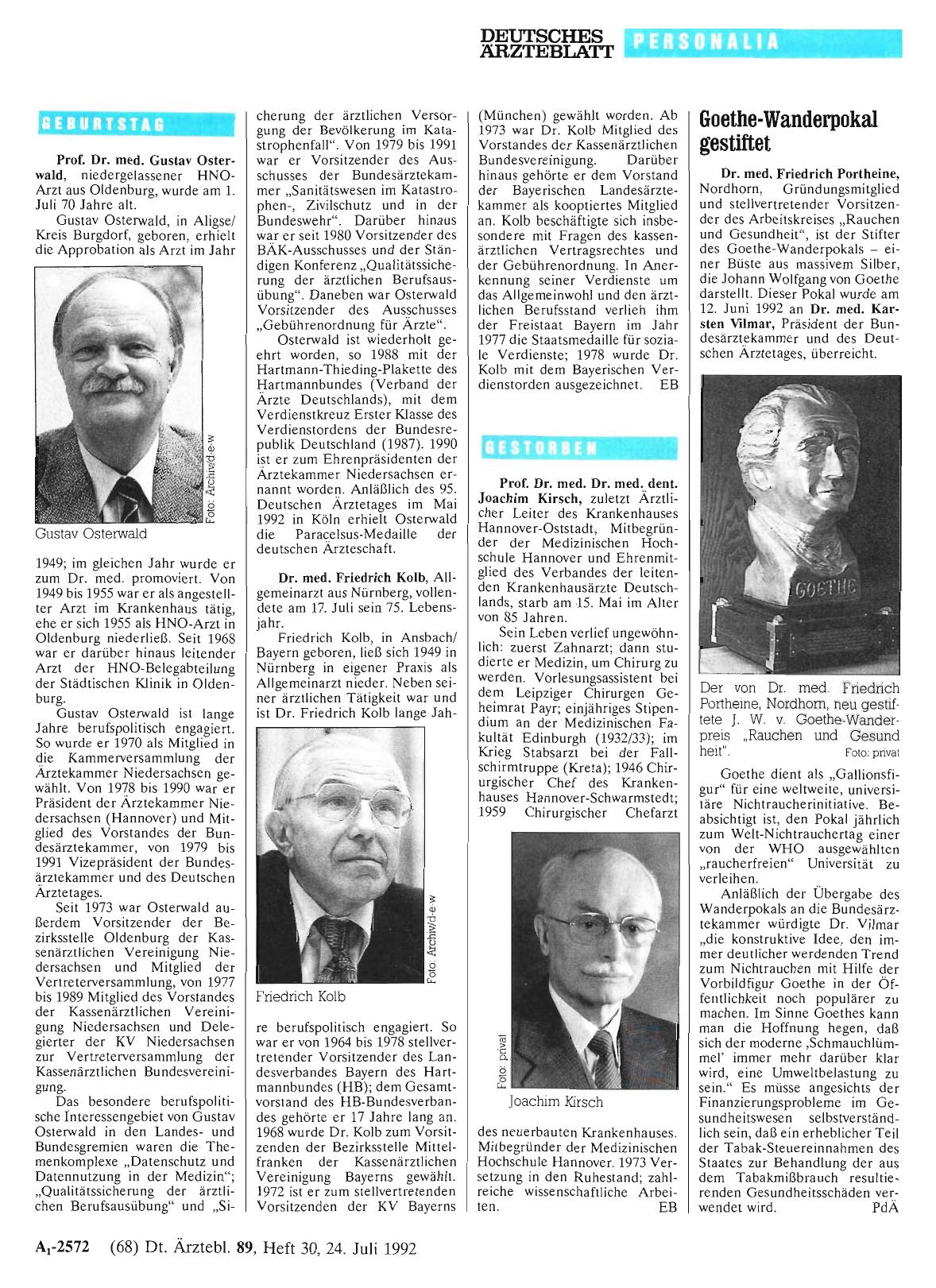 Vorschauseite 1: Gestorben