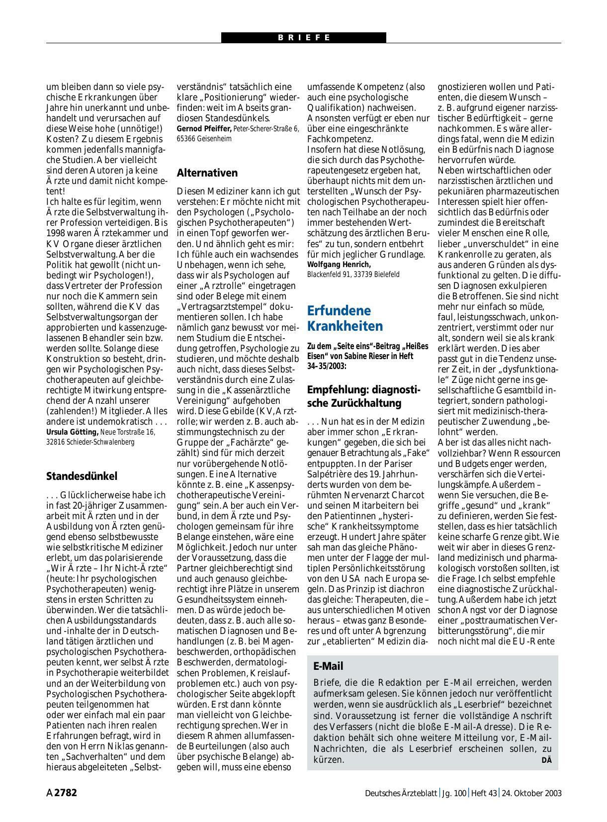 Vorschauseite 1: Psychotherapie: Alternativen