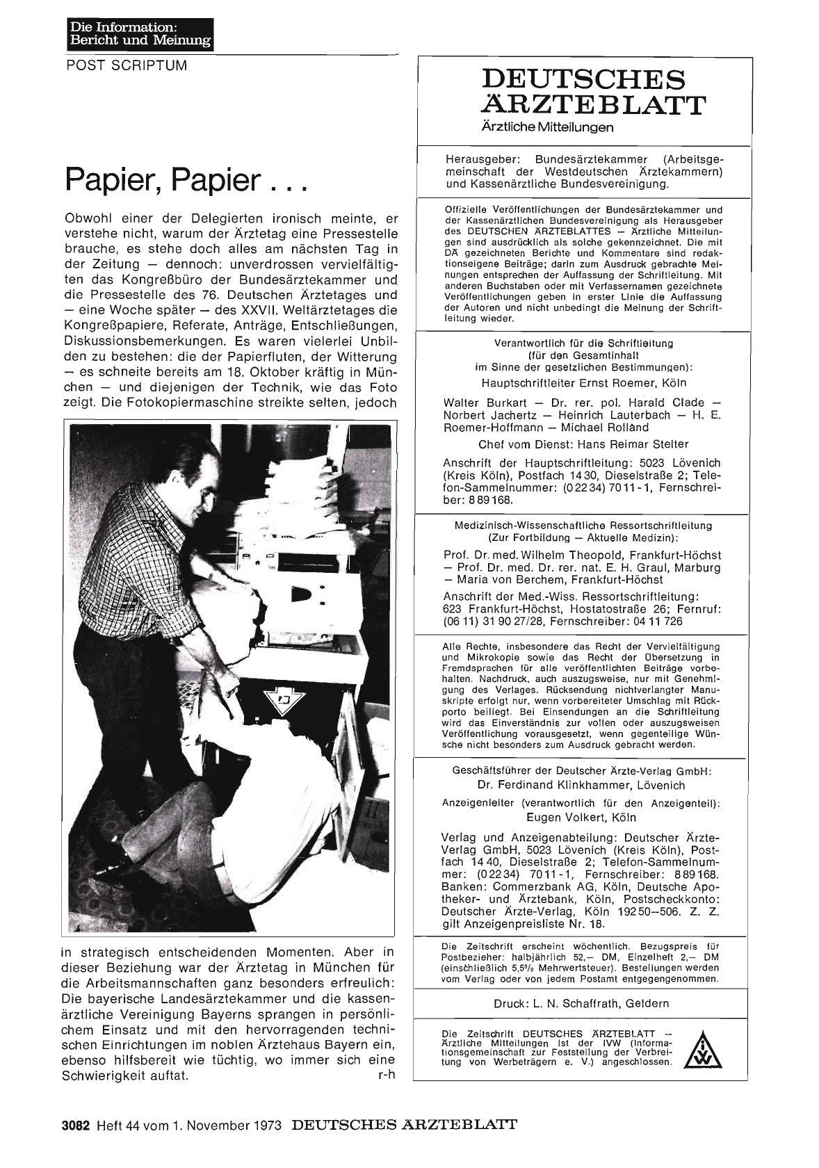 Vorschauseite 1: Papier, Papier. ..
