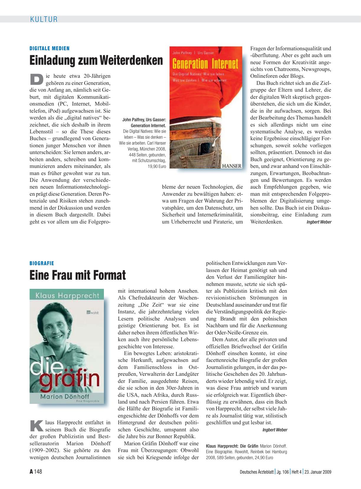 Vorschauseite 1: Digitale Medien: Einladung zum Weiterdenken