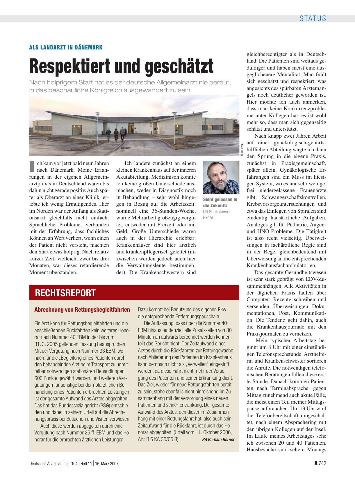 Vorschauseite 1: Abrechnung von Rettungsbegleitfahrten