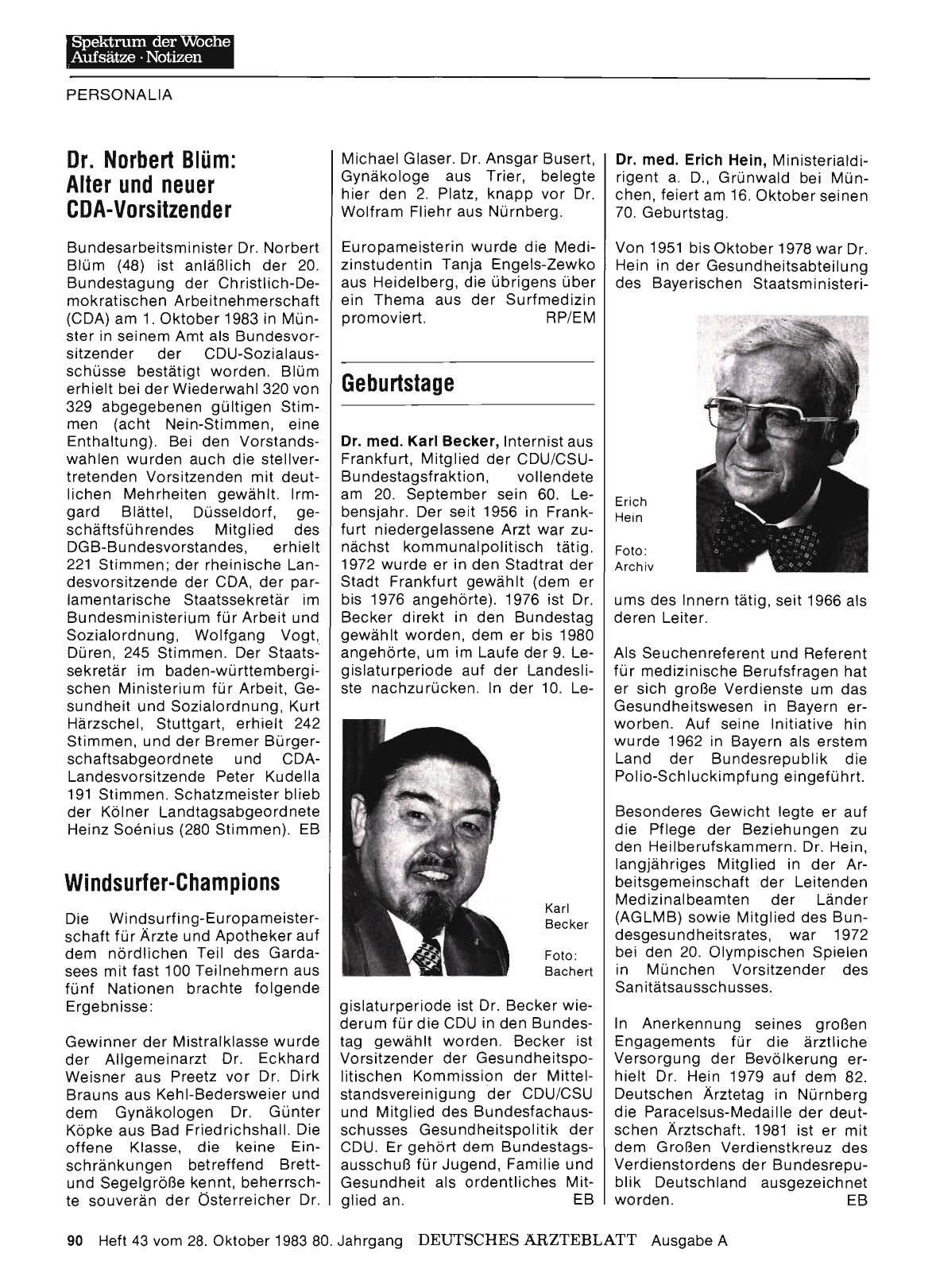 Vorschauseite 1: Geburtstage