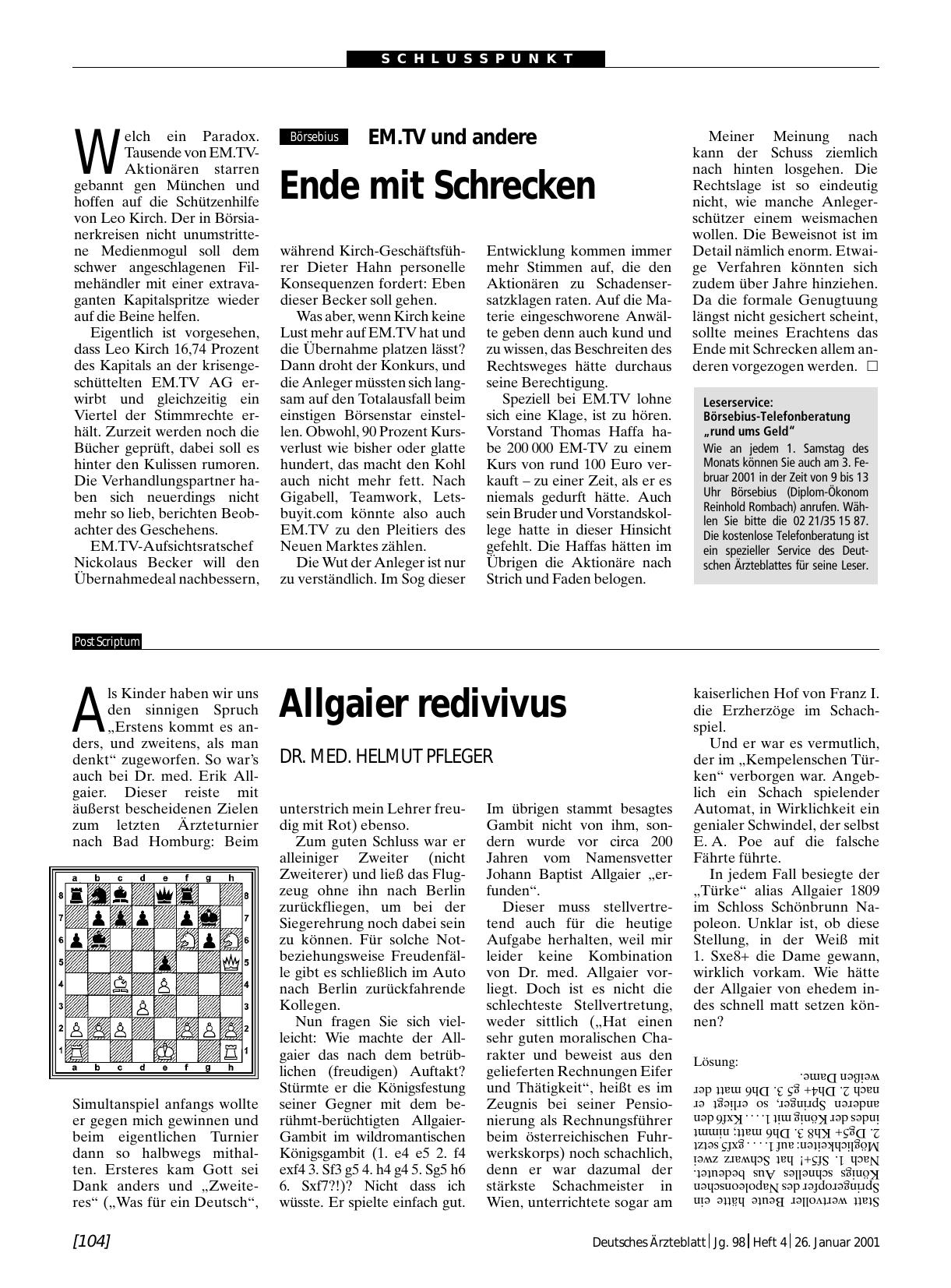 Vorschauseite 1: Allgaier redivivus