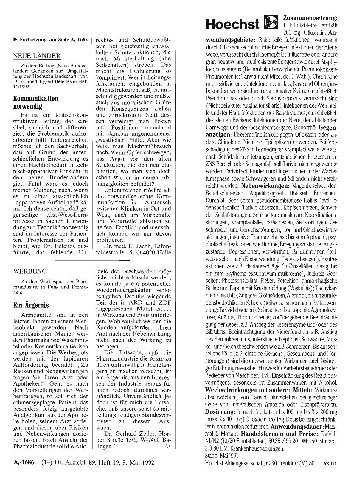Vorschauseite 1: NEUE LÄNDER: Kommunikation notwendig