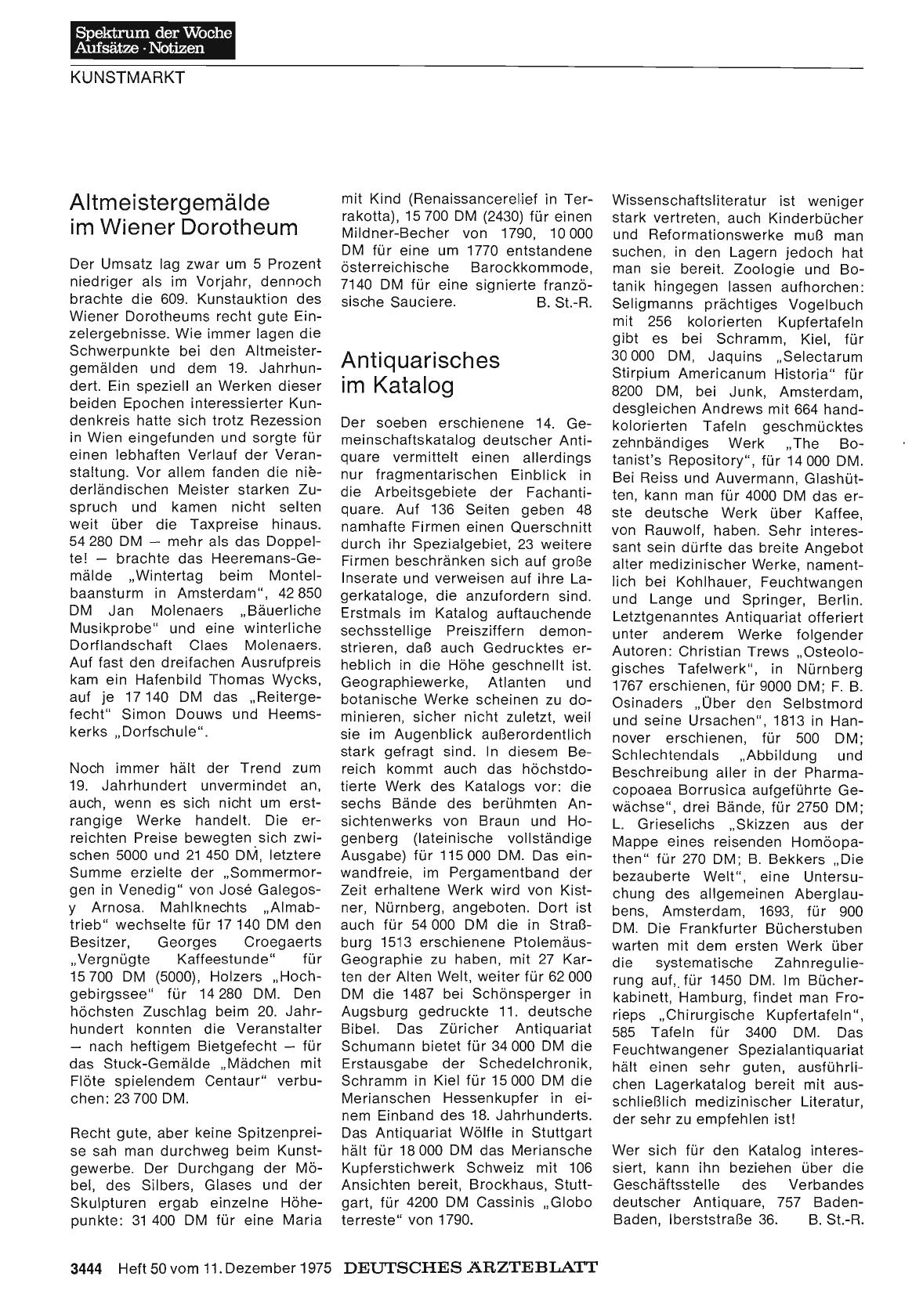Vorschauseite 1: Antiquarisches im Katalog
