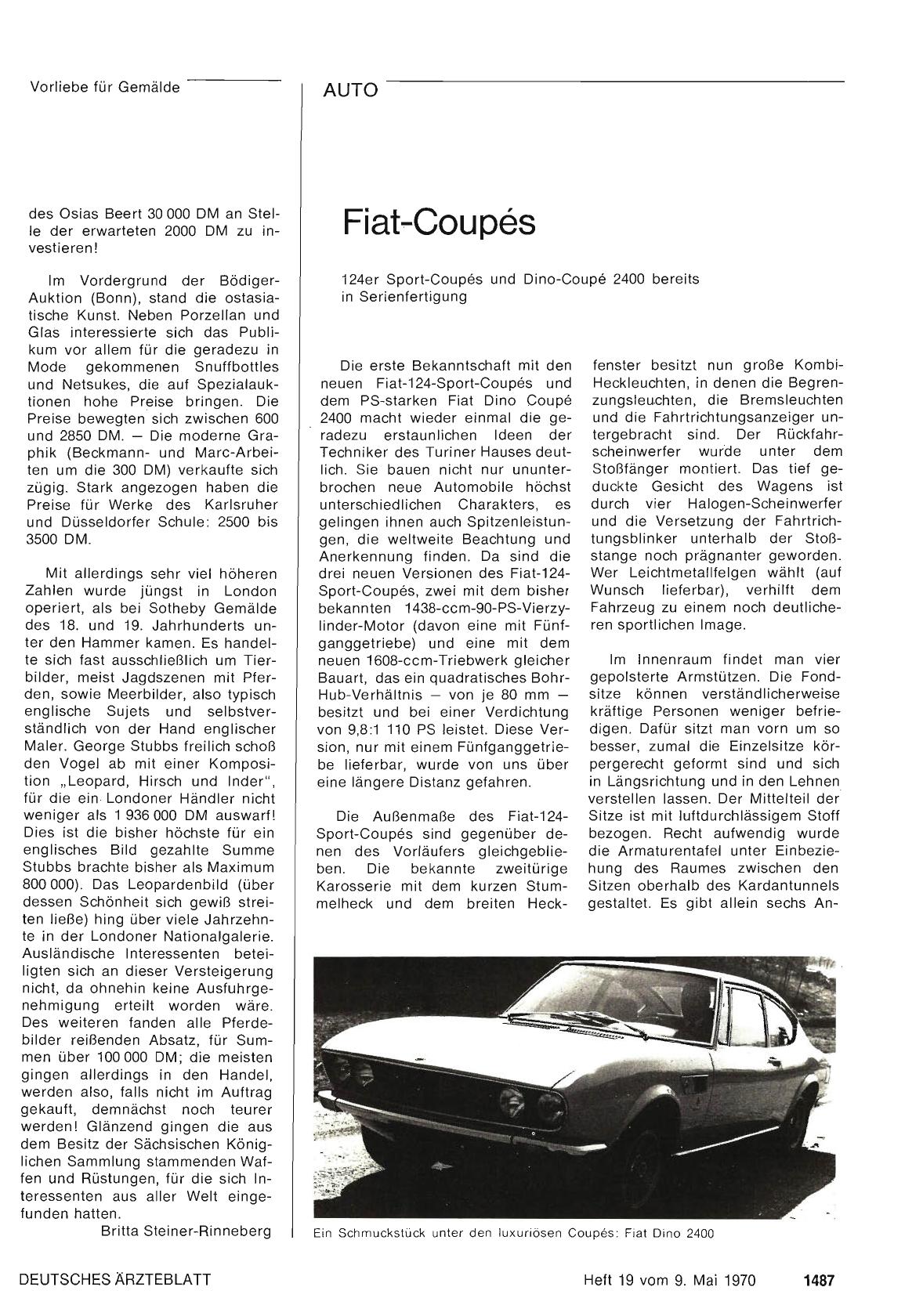 Vorschauseite 1: Fiat-Coupés