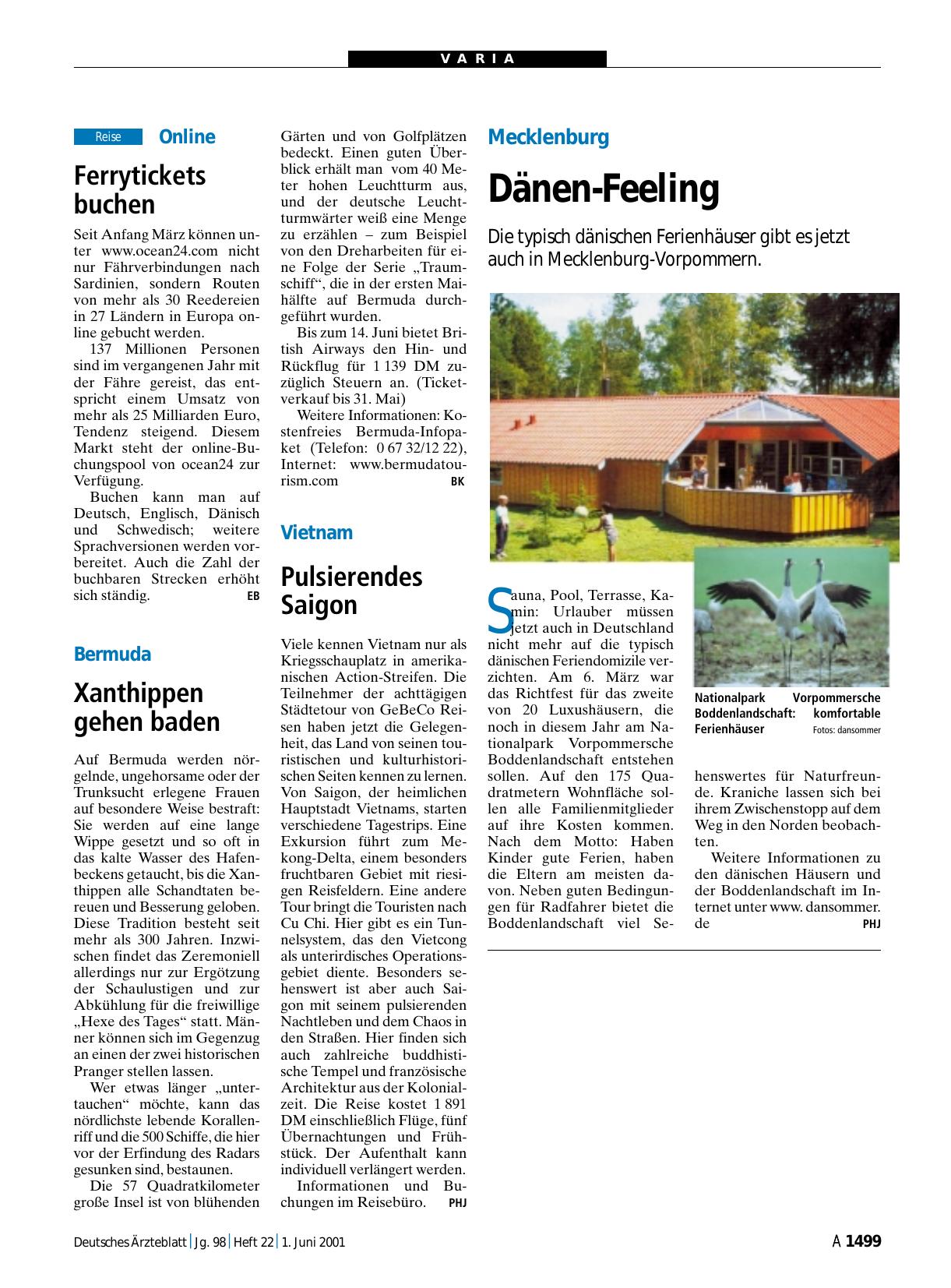 Vorschauseite 1: Bermuda: Xanthippen gehen baden