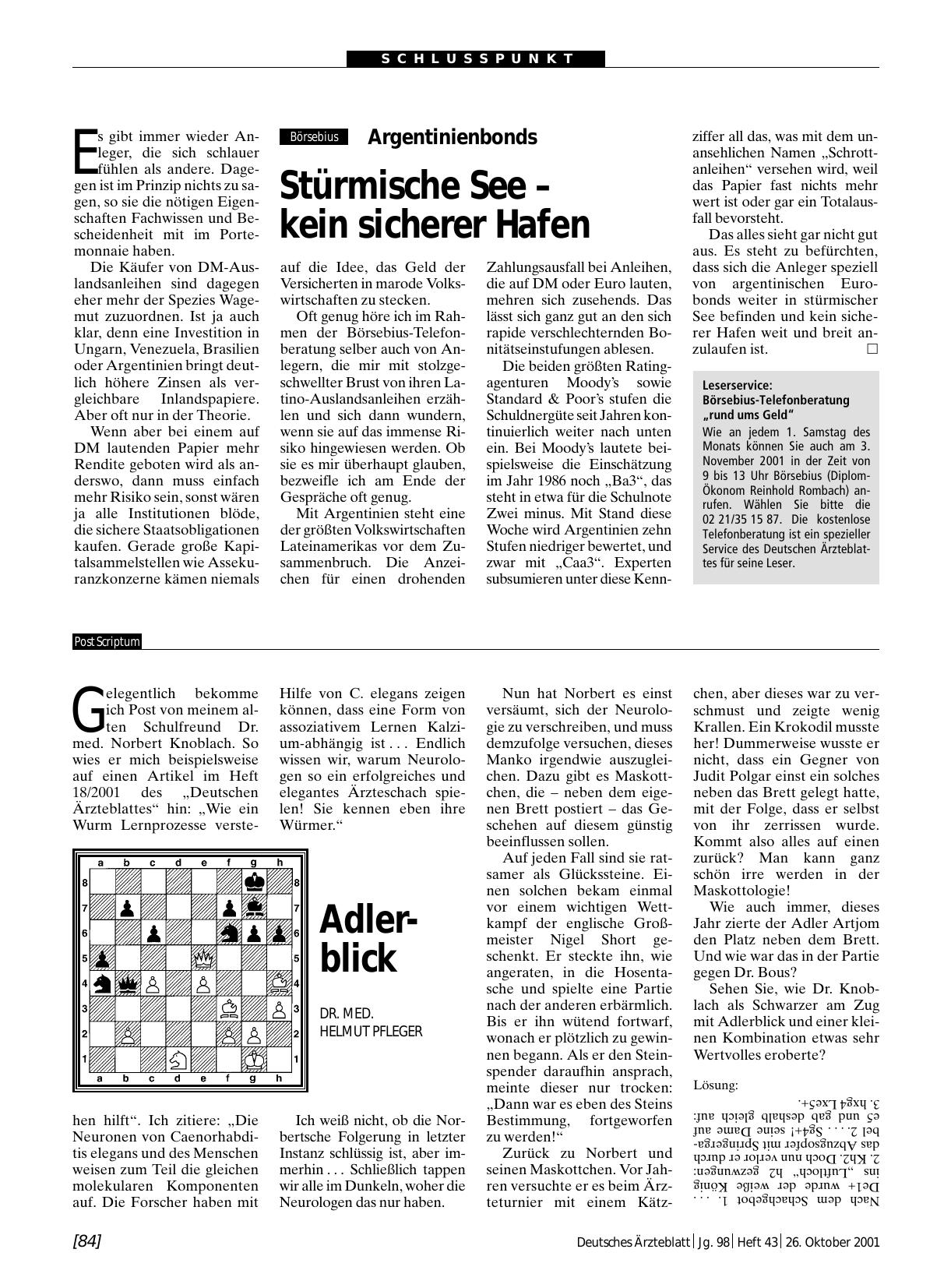 Vorschauseite 1: Adlerblick