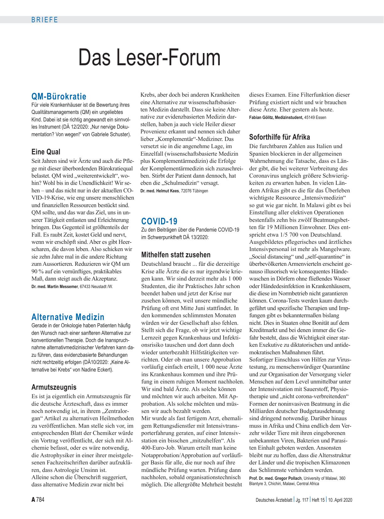 Vorschauseite 1: QM-Bürokratie: Eine Qual