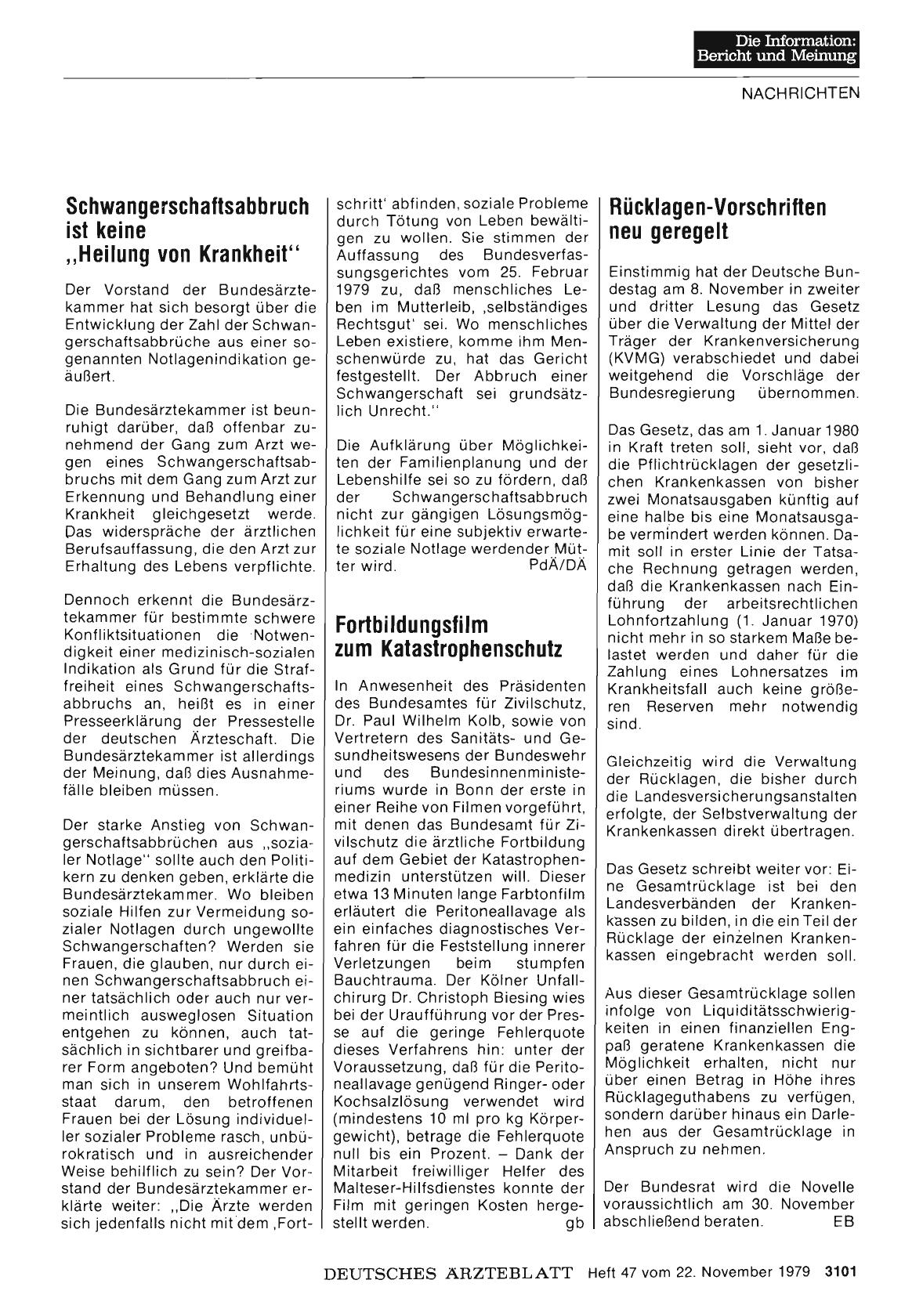 Vorschauseite 1: Rücklagen-Vorschriften neu geregelt