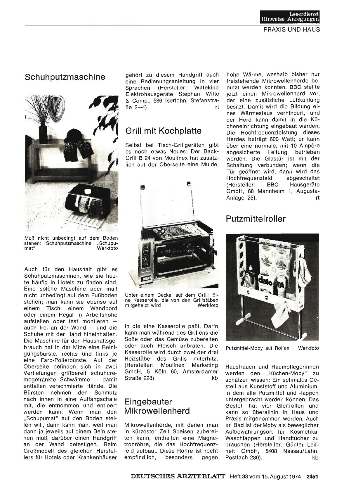 Vorschauseite 1: Eingebauter Mikrowellenherd
