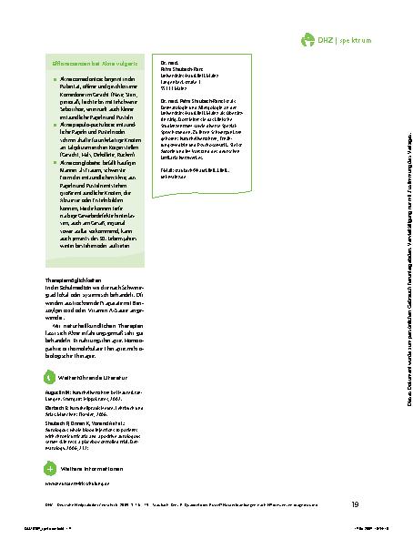 Vorschauseite 4: Quaddel oder Pustel? Hauterkrankungen nach Effloreszenzen diagnostiziert