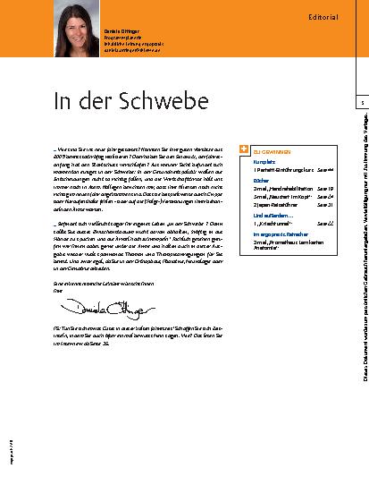 Vorschauseite 1: In der Schwebe