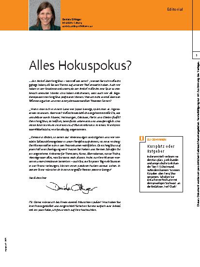 Vorschauseite 1: Alles Hokuspokus?