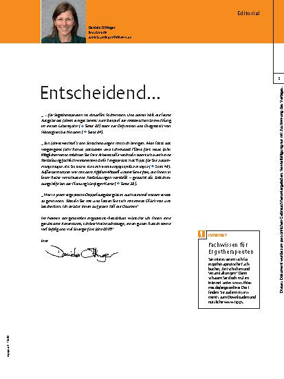 Vorschauseite 1: Entscheidend…