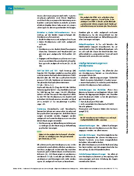 Vorschauseite 3: Psychopharmaka in der Schmerztherapie – Allgemeiner Stellenwert von Antidepressiva bei Patienten mit chronischen Schmerzen