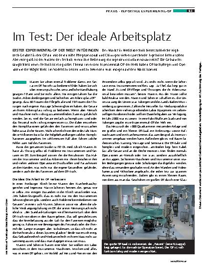 Vorschauseite 2: Im Test: Der ideale Arbeitsplatz