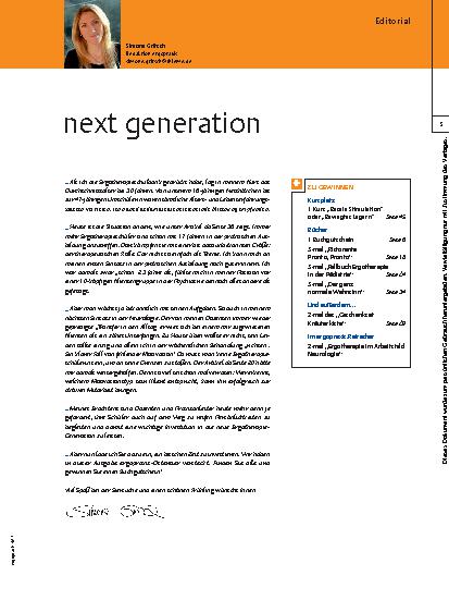 Vorschauseite 1: next generation
