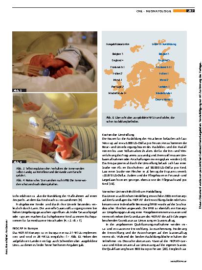Vorschauseite 4: Plädoyer für NIDCAP in Deutschland