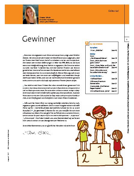Vorschauseite 1: Gewinner