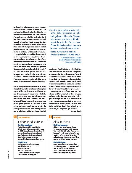 Vorschauseite 2: Wissenschaft erklärt: Robert Bosch Stiftung – Pioniere braucht das Land
