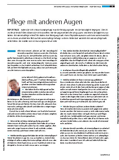 Vorschauseite 2: Pflege mit anderen Augen