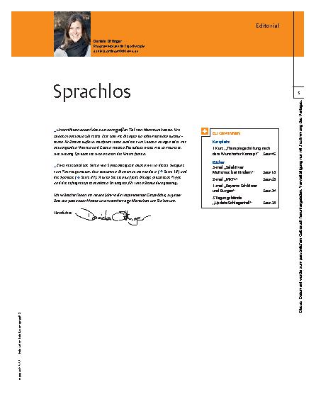Vorschauseite 1: Sprachlos