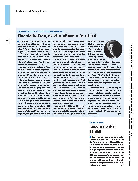 Vorschauseite 2: Schwarzes Brett