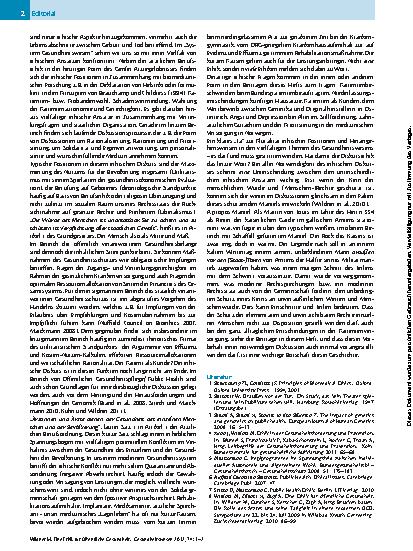 Vorschauseite 2: Eine Ethik für Öffentliche Gesundheit?