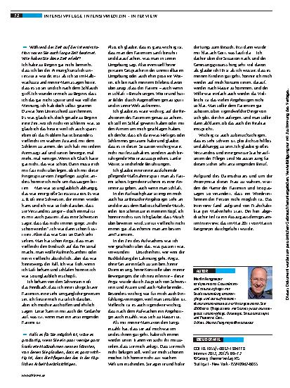 Vorschauseite 4: Eine Intensivpatientin erzählt