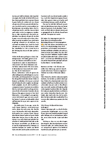 Vorschauseite 2: Im Gespräch – Zeit ist eine Zutat