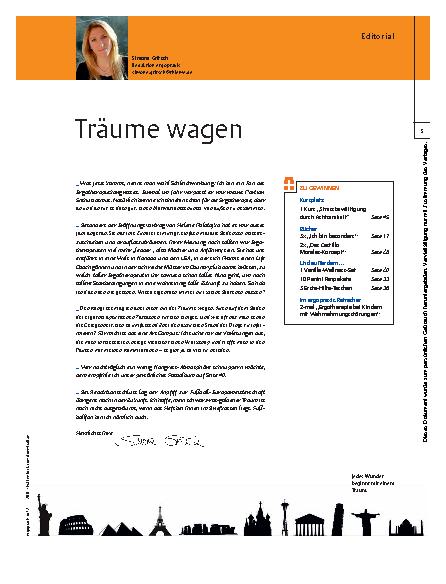 Vorschauseite 1: Träume wagen