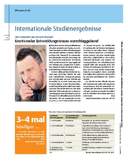 Vorschauseite 1: Internationale Studienergebnisse