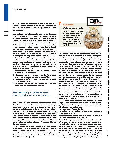 Vorschauseite 3: Psychologische Aspekte bei Rheuma – Optimisten haben’s leichter