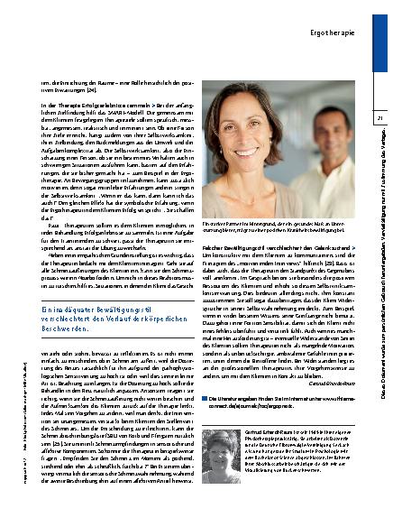 Vorschauseite 4: Psychologische Aspekte bei Rheuma – Optimisten haben’s leichter