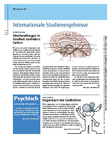 Vorschauseite 1: Internationale Studienergebnisse
