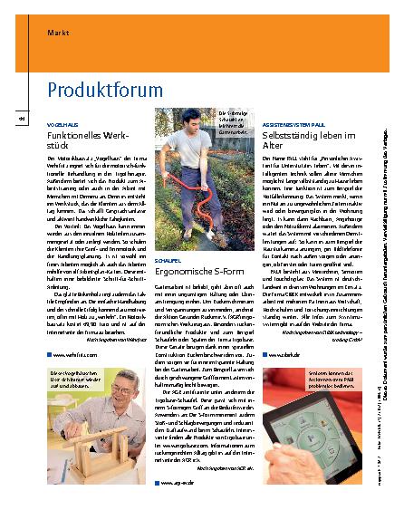 Vorschauseite 1: Produktforum